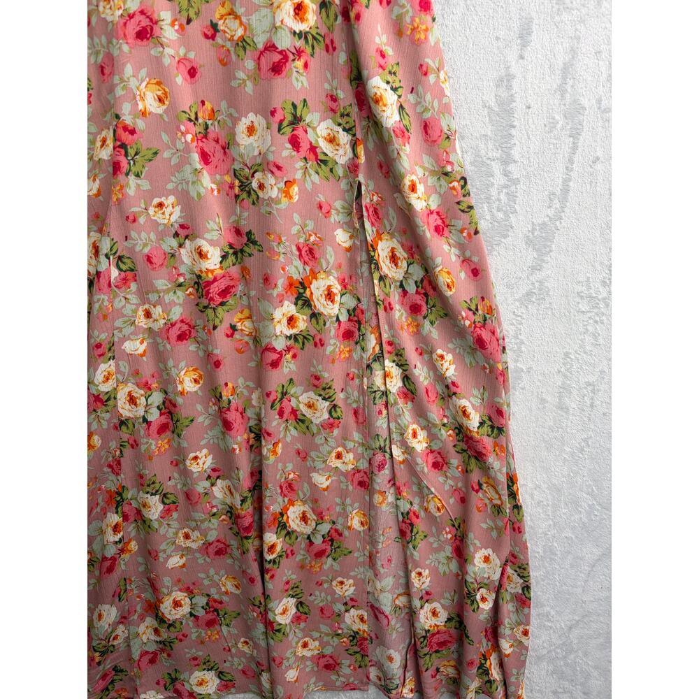 Lulus Everlasting Bliss Blush Floral Maxi Dress - Size Small - NWT - Picture 6 of 10
